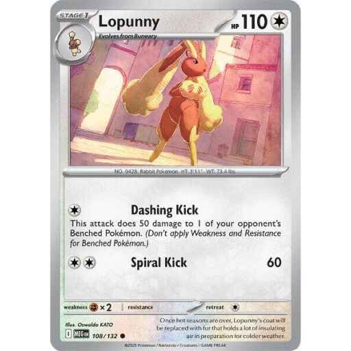 ME01: Mega Evolution - 108/132 - Lopunny