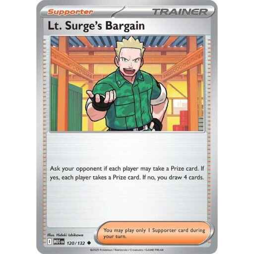 ME01: Mega Evolution - 120/132 - Lt. Surge's Bargain