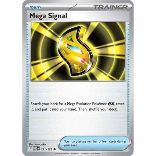 ME01: Mega Evolution - 121/132 - Mega Signal - Reverse Holo