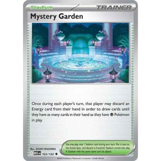 ME01: Mega Evolution - 122/132 - Mystery Garden - Reverse Holo