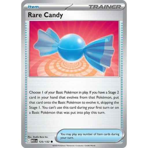 ME01: Mega Evolution - 125/132 - Rare Candy - Reverse Holo