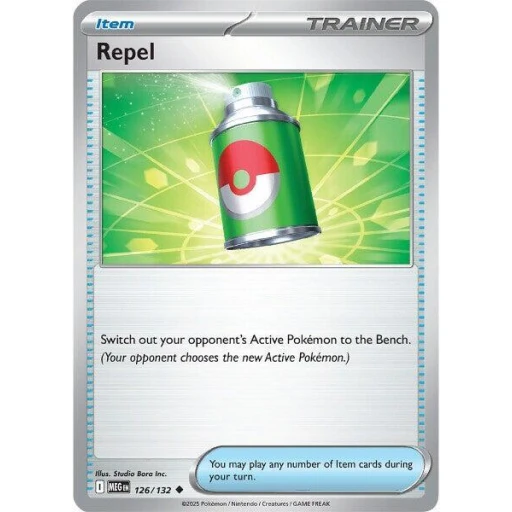 ME01: Mega Evolution - 126/132 - Repel - Reverse Holo