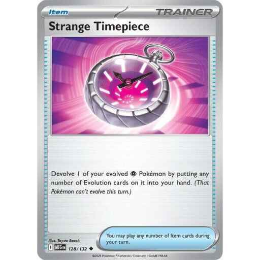 ME01: Mega Evolution - 128/132 - Strange Timepiece - Reverse Holo