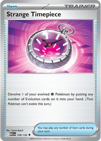 ME01: Mega Evolution - 128/132 - Strange Timepiece - Reverse Holo