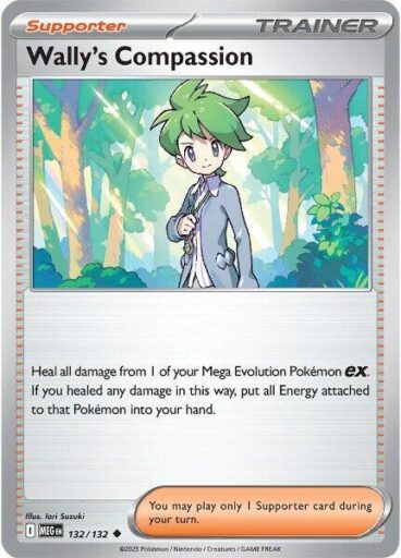 ME01: Mega Evolution - 132/132 - Wally's Compassion - Reverse Holo