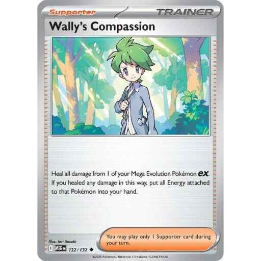 ME01: Mega Evolution - 132/132 - Wally's Compassion - Reverse Holo