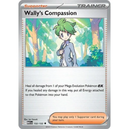 ME01: Mega Evolution - 132/132 - Wally's Compassion - Reverse Holo