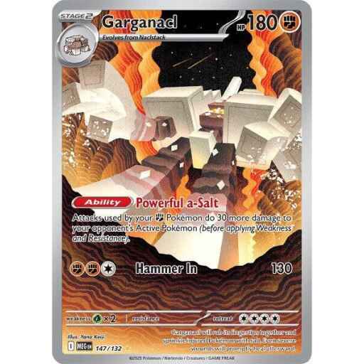 ME01: Mega Evolution - 147/132 - Garganacl