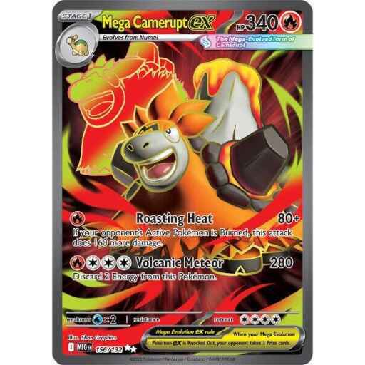 ME01: Mega Evolution - 156/132 - Mega Camerupt ex
