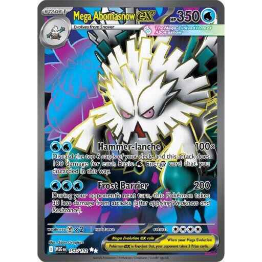 ME01: Mega Evolution - 157/132 - Mega Abomasnow ex