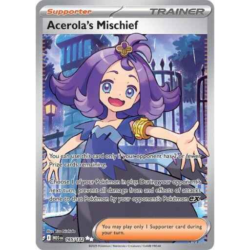 ME01: Mega Evolution - 165/132 - Acerola's Mischief