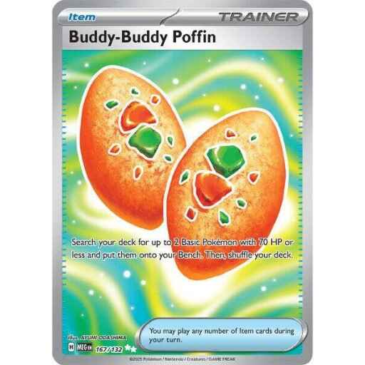 ME01: Mega Evolution - 167/132 - Buddy-Buddy Poffin