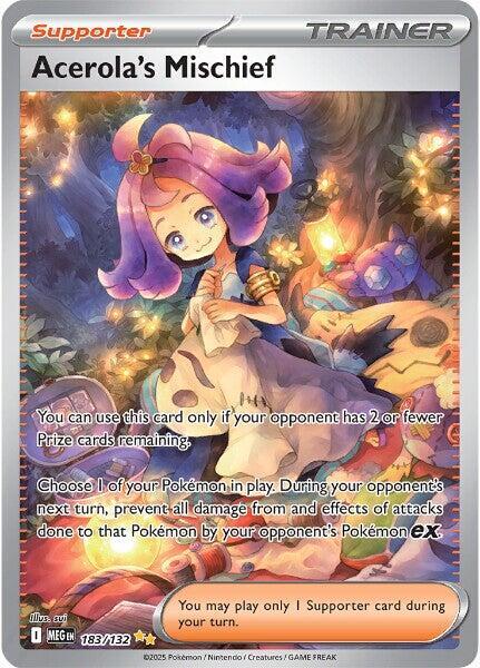 ME01: Mega Evolution - 183/132 - Acerola's Mischief