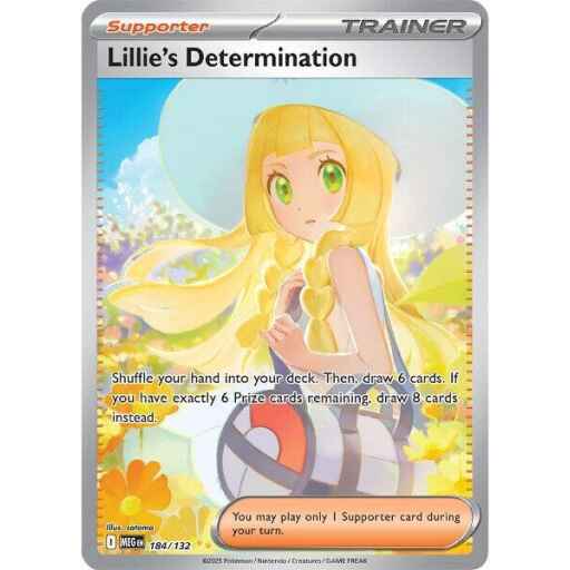 ME01: Mega Evolution - 184/132 - Lillie's Determination
