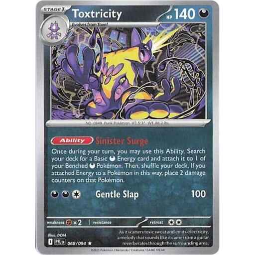 ME02: Phantasmal Flames - 068/094 - Toxtricity - Reverse Holo