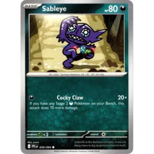 ME02: Phantasmal Flames - 059/094 - Sableye - Reverse Holo
