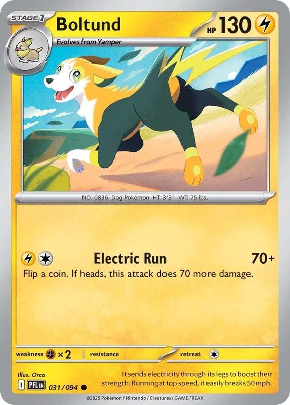 ME02: Phantasmal Flames - 031/094 - Boltund - Reverse Holo