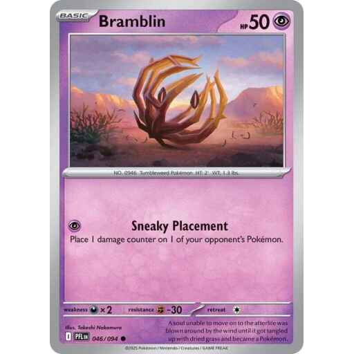 ME02: Phantasmal Flames - 046/094 - Bramblin - Reverse Holo
