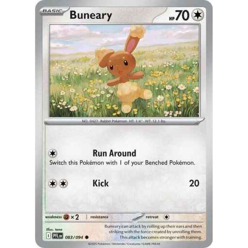 ME02: Phantasmal Flames - 083/094 - Buneary - Reverse Holo