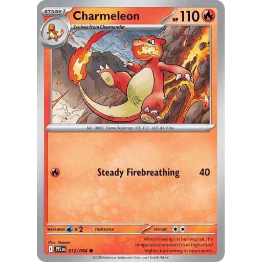 ME02: Phantasmal Flames - 012/094 - Charmeleon - Reverse Holo