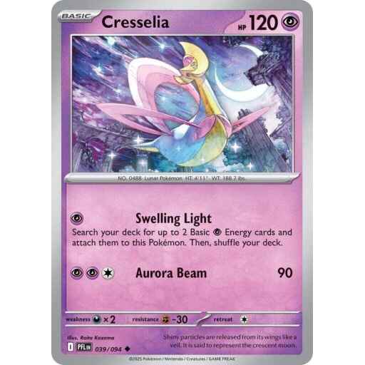 ME02: Phantasmal Flames - 039/094 - Cresselia - Reverse Holo
