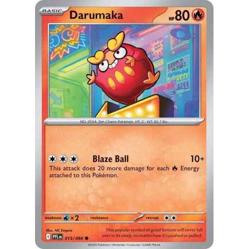 ME02: Phantasmal Flames - 015/094 - Darumaka - Reverse Holo