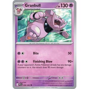 ME02: Phantasmal Flames - 038/094 - Granbull - Reverse Holo
