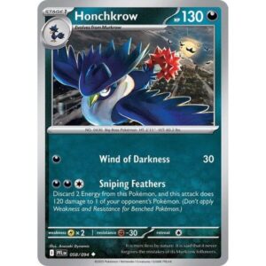 ME02: Phantasmal Flames - 058/094 - Honchkrow - Reverse Holo