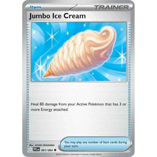 ME02: Phantasmal Flames - 091/094 - Jumbo Ice Cream - Reverse Holo