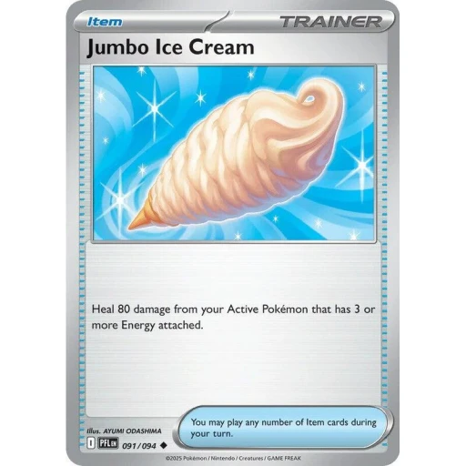 ME02: Phantasmal Flames - 091/094 - Jumbo Ice Cream - Reverse Holo