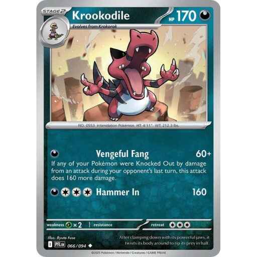 ME02: Phantasmal Flames - 066/094 - Krookodile