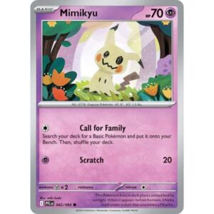 ME02: Phantasmal Flames - 042/094 - Mimikyu - Reverse Holo