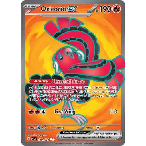 ME02: Phantasmal Flames - 110/094 - Oricorio ex