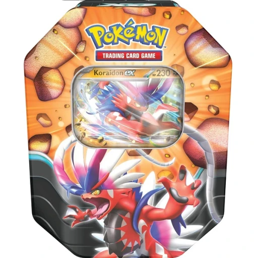Pokemon Slashing Legends Tin - Koraidon ex