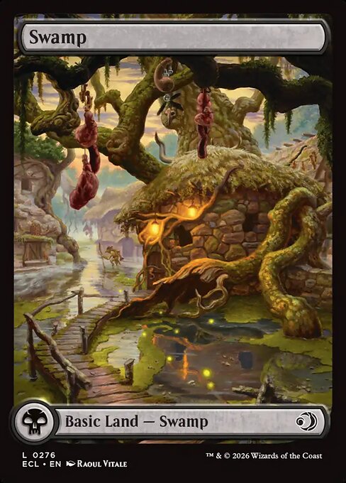 Lorwyn Eclipsed - 276 - Swamp - Common - C - Foil (Front)