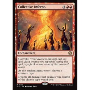 Lorwyn Eclipsed - 132 - Collective Inferno - Rare - R - Foil (Front)