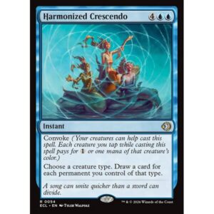 Lorwyn Eclipsed - 54 - Harmonized Crescendo - Rare - U - Foil (Front)