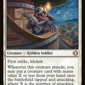 Lorwyn Eclipsed - 22 - Kinscaer Sentry - Rare - W - Foil (Front)