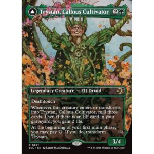 Lorwyn Eclipsed - 291 - Trystan, Callous Cultivator // Trystan, Penitent Culler - Rare - C - Non-foil (Front)