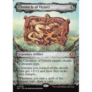 Lorwyn Eclipsed - 346 - Chronicle of Victory - Mythic - C - Non-foil (Front)