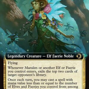 Lorwyn Eclipsed - 376 - Maralen, Fae Ascendant - Rare - Multi - Non-foil (Front)