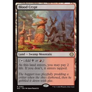 Lorwyn Eclipsed - 262 - Blood Crypt - Rare - C - Foil (Front)