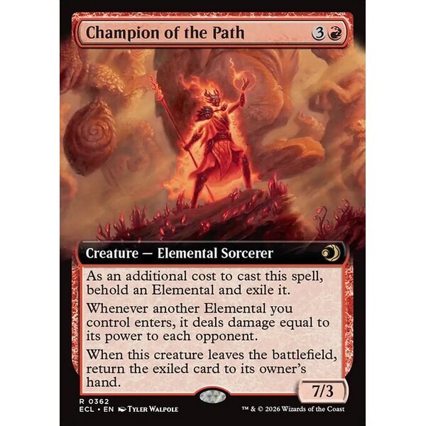 Lorwyn Eclipsed - 362 - Champion of the Path - Rare - R - Non-foil (Front)