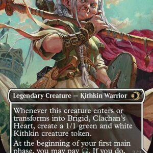 Lorwyn Eclipsed - 285 - Brigid, Clachan's Heart // Brigid, Doun's Mind - Rare - C - Non-foil (Front)