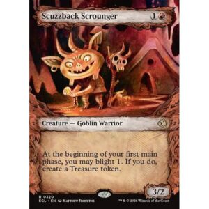Lorwyn Eclipsed - 320 - Scuzzback Scrounger - Rare - R - Foil (Front)