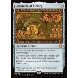 Lorwyn Eclipsed - 253 - Chronicle of Victory - Mythic - C - Foil (Front)