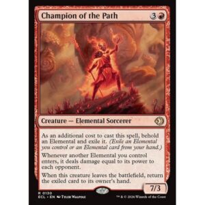 Lorwyn Eclipsed - 130 - Champion of the Path - Rare - R - Foil (Front)