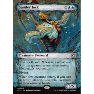 Lorwyn Eclipsed - 309 - Sunderflock - Rare - U - Non-foil (Front)