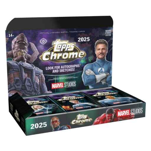 Topps Chrome Marvel Studios 2025 Hobby Box