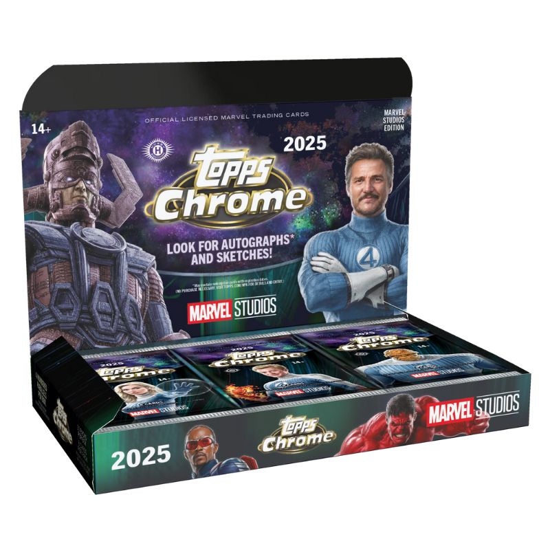 Topps Chrome Marvel Studios 2025 Hobby Box